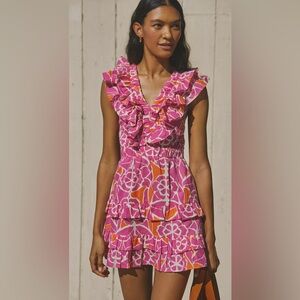 Ro's Garden from Anthropologie Women’s Dante Mini Dress, Pink‎